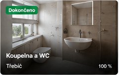 Koupelna a WC - Třebíč