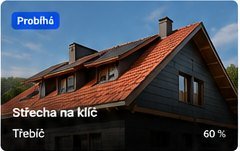 Střecha na klíč - Třebíč
