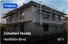 Zateplení fasády - Havlíčkův Brod